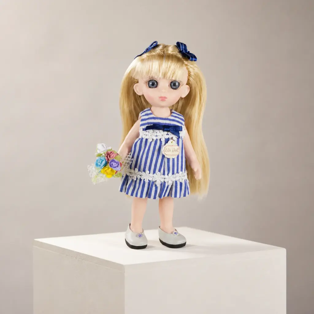 Blue Lines Dress